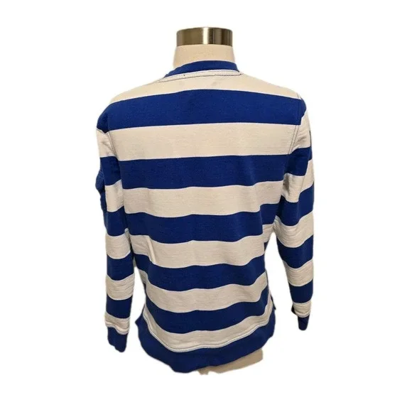 Lauren Ralph Lauren Womens 90s Vintage Sweatshirt Size Petite Small Blue - Picture 4 of 7